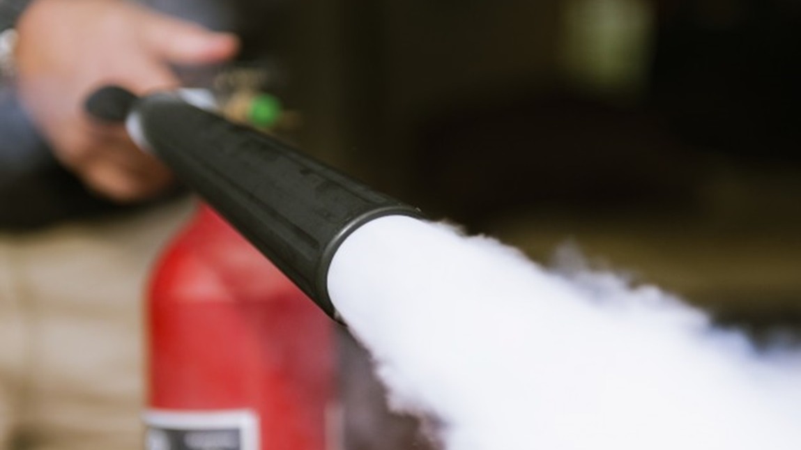 When a Fire Extinguisher shall be used?
